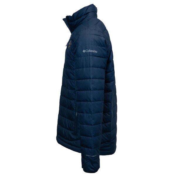 Men's Columbia Aggie Bull Puffer Navy Jacket